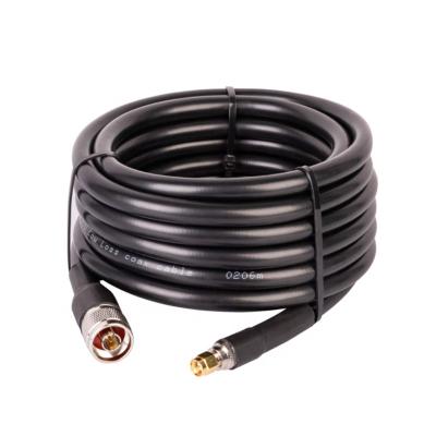 China Copper: 44.5% PVC: 55% Nickel: 0.5% Low Loss Quality RF LMR240 LMR400 Coaxial Cables With SMA Connectors Accessories For Helium Miner Fiberglass Antenna for sale