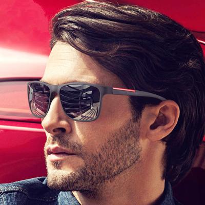 China Square Sunglasses Men New High Quality Fashion Sunglasses Brand Designer Retro Driving Sun Glasses For Men Male Sunglass Shades UV400 for sale