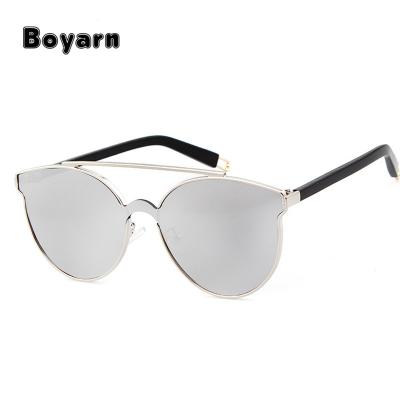 China High Quality Custom Sunglasses UV400 Private Label Frame Mens Driving Alloy Designer Cat Eye Sunglasses Women Brand Fashion Sun Glasses for sale