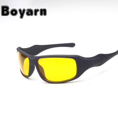 China Night Driving Glass Hot Selling Night Driving Glasses Anti-Glare Glasses For Safety Driving Sunglasses Yellow Glass Custom Night Vision for sale