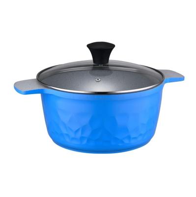 China ASD Sustainable Wholesale Hotter Custom Made Food Casserol Pot Cookingware Casserole Casserole With Glass Cover for sale