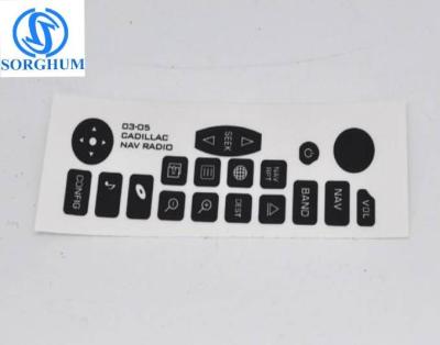 China Navigation radio button repair stickers for GMC 2003-2006 Chevrolet Cadillac TZ-04 for sale