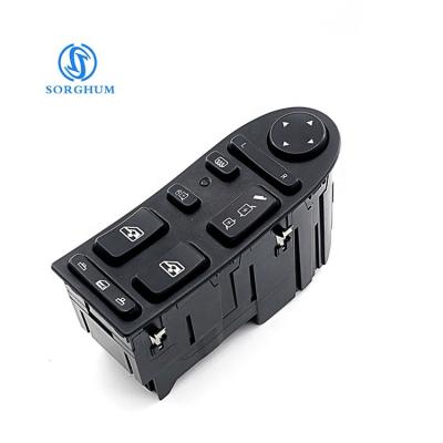 China ABS Sorghum 81258067098 Control Switches Windows Power Mirror Control Knob For MAN TGA TGX for sale