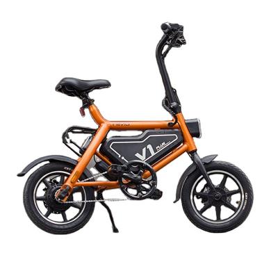 China Original xiaoximomi steel HIMO V1 plus 14 inch folding bike 36V250W 7.8Ah Max Speed ​​25km/h moped electric bike bicycle for sale