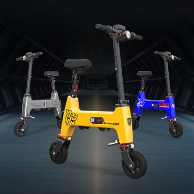 China Original xiaomi himo H1 mini transformers theme folding car lithium battery super light electric bike XI MO scooter for sale