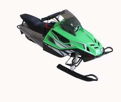 China 2022 Chinese Gasoline 4 Stroke 160cc Kids Children Snowmobile Mountain Snowscooter for sale