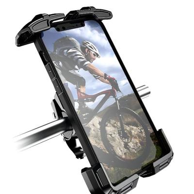 China Lextra Adjustable 4.7-6.9 Inch Outdoor Mobile Phone Holder Car Battery Bike Motorcycle Mountain Bike Mobile Phone Holder for sale