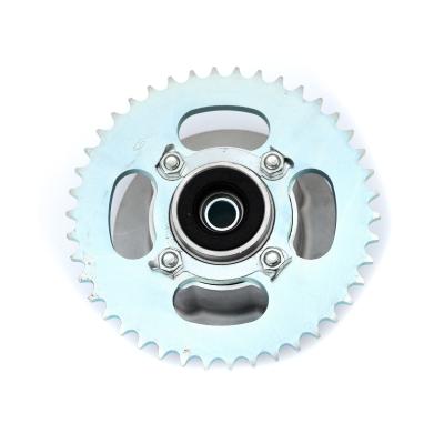 China Lextra Steel Motorcycle Accessories Suzuki Rear Sprocket Set for sale