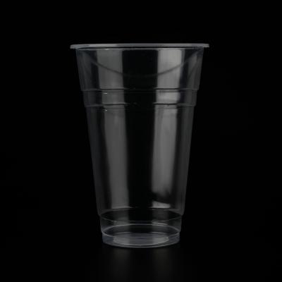 China New style 16oz/500ml pp disposable plastic cup with 95mm top diameter for sale