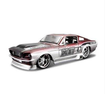 China Toy Maisto Diecast 1/24 Diecast Model Car Collection Ornaments 1967 Ford Mustang GT H-D CARMCK Toy Vehicles for sale