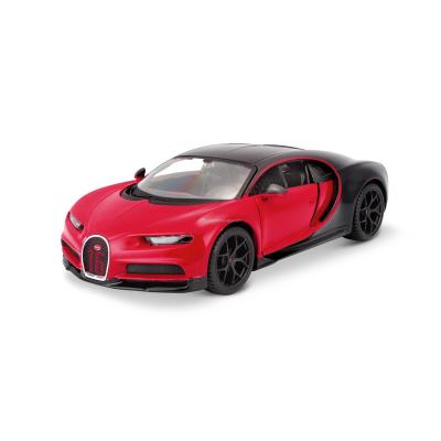 China Diecast Model Luxury Custom Toy Cars Diecast Model CARMCK 31524 Diecast Car 1:24 Toy Maisto Bugatti Chiron Sport Red Model Car for sale