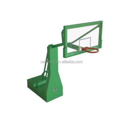 China Wood display CARMCK model of 1/18 sports basketball frame car storage table basketball frame stage accessories for sale