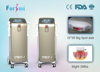 China Double Handles IPL OPT SHR Permanent Hair Removal Machine for Salon for sale