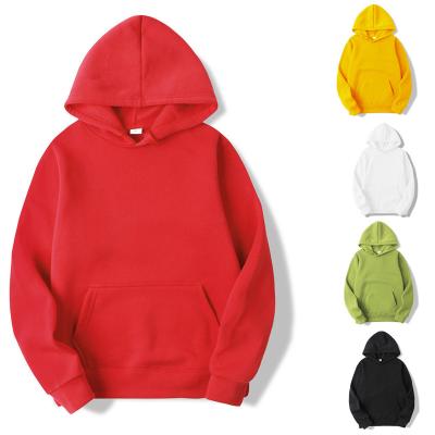 China 100% Polyester Fabric Factory Wholesale Cheap Custom Blank Polyester Cotton Hoodies for sale