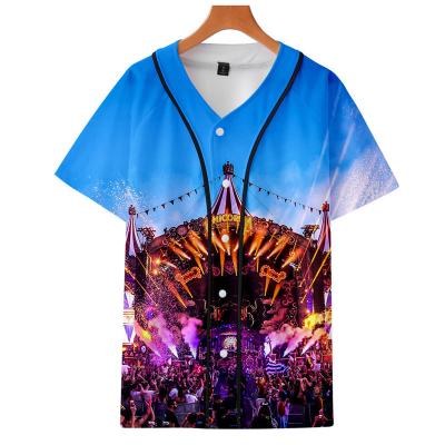 China Newest Full Breathable Sublimated Custom Your Design Personalized Unisex Baseball Tank Tops for sale