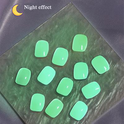 China Nail Salon Coat Function Phototherapy Luminous Sealing Fluorescent Glow In The Dark Vegan Gel Nail Polish Luminous Nail Polish for sale