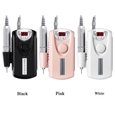 China Finger Nail+foot Nail Polish Machine Mini Polishing Electric Nail Drill Profesional Rechargeable Portable Nail Drill Machine New for sale