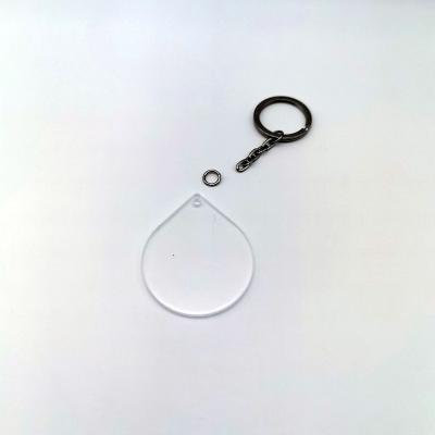 China Simple DIY designed transparent acrylic pendant can provide children with various shapes for sale