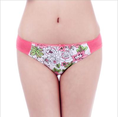 China Hot Selling Antibacterial Interesting Printing Women's Underwear Ladies Cotton Fashion Cheap Women Girls Panties for sale