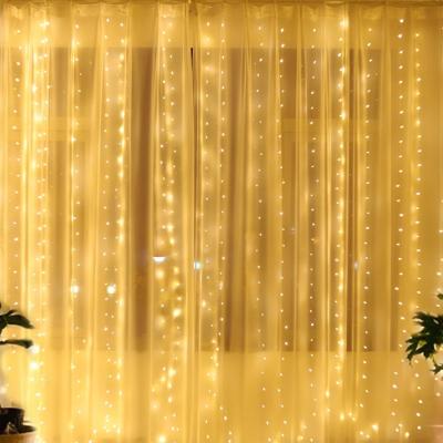 China Curtain Light Lights Smart Lighting Led Decorations Christmas Lights For Garden Decorations for sale