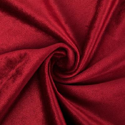 China Luxury Wholesale Sheer Blackout Blackout Curtains Blackout Curtain Fabric Living Room European Red Velvet Fabric Drapes for sale