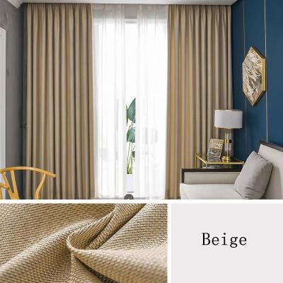 China Blackout European Luxury Linen Curtains For Living Room Blackout Curtains For Bedroom Cheap Wholesale Window Drapes for sale