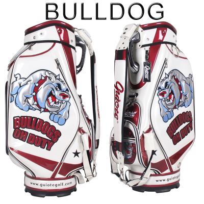 China Nice BULLDOG Golf Staff Bag 2019 Wholesale New Model Guiote Caddy Cart Bag for sale