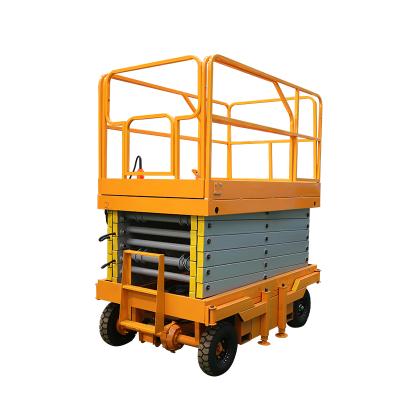 China Construction Work Mini Aerial Work Platform Electric Hydraulic Aerial Work Platform Hydraulic Mini Aerial Work Platform for sale