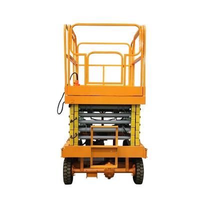 China Construction work platform aerial hydraulic lifting platform lifting mobile hydraulic scissor lift platform for sale