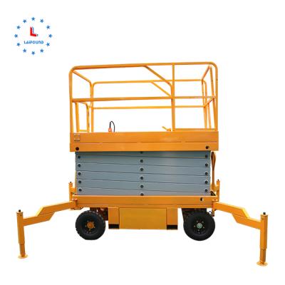 China Construction Work Height Scissor Lift Table Aerial Work Platform Aerial Hydraulic Scissor Lift for sale