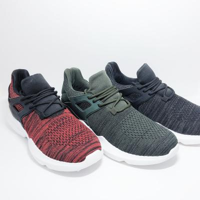 China 2022 Custom Men's Fashion Korean Fly Running Leisure Sports Shoes Cushioning Knitting Shoes For Men's Sneakers For Men for sale