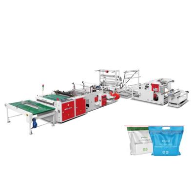 China Fully Automatic High Speed ​​Hotels Express Bag Making Machine For DHL Bag TNT Bag for sale