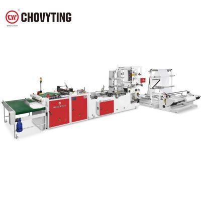 China Factory CW-800LP automatic side loop handle flexi sealing soft loop handle shopping bag making machine for sale