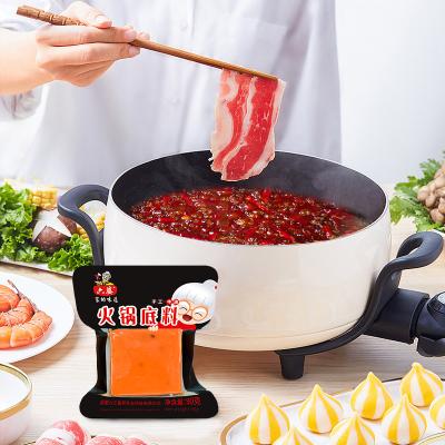 China High Quality Mini Size 90g Soup Base Pot Condiments 90g Hot Spicy Hot Bottom for sale