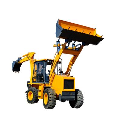 China food & Beverage Factory 2.5 Ton Tractor Front Wheel Backhoe Loader WZ30-25 Backhoe Excavator With Quick Hitch for sale