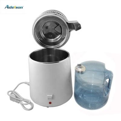 China Distilled Portable Home 4 L Electric Dental Water Distiller With Plastic Bottle /Dental Equipment for sale