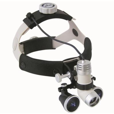 China Portable Use Wireless Low Price Led Headlight Medical Dental Binocular Surgical Loupes for sale