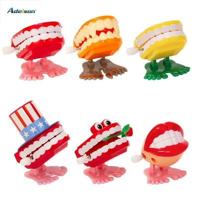 China Funny Hot Selling Funny Winding Tooth Toy Kid Toys Dental Toys Dental Gifts for sale