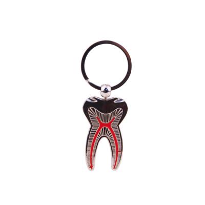 China Dental Clinic or Other OEM Custom Logo Wholesale Price Dental Clinics Opening Advertisements Promotional Gifts Stick Key Chain Key Chain for sale