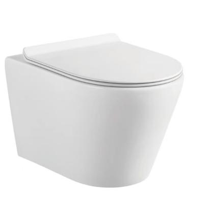 China Brand New Wall Mounted Double-Flow Toilet Wall Mounted Smart Instant Heating Automatic Remote Control Toilet for sale