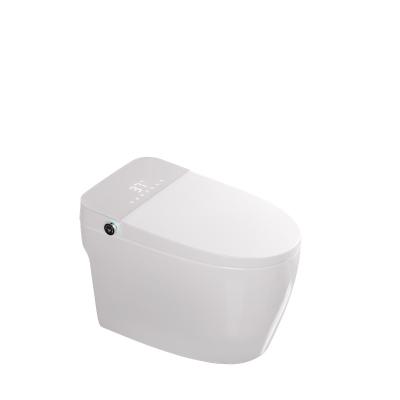 China Zhejiang smart toilet one-piece Double-flow small intelligent ceramic electric toilet seat high-end smart toilet for sale