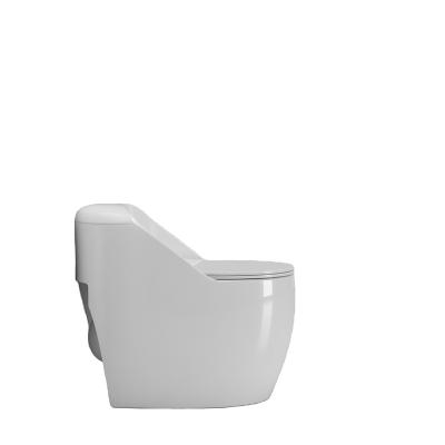 China Hot Selling Automatic Siphon Toilet Low-flow Double-flow Toilet Modern Ceramic Smart Egg One-Piece Toilet for sale