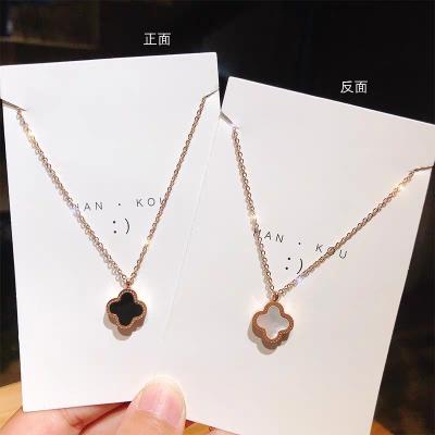 China TRENDY Luxury Girls Gold Plating Stainless Steel Necklace Girls Custom Personalized Necklace for sale