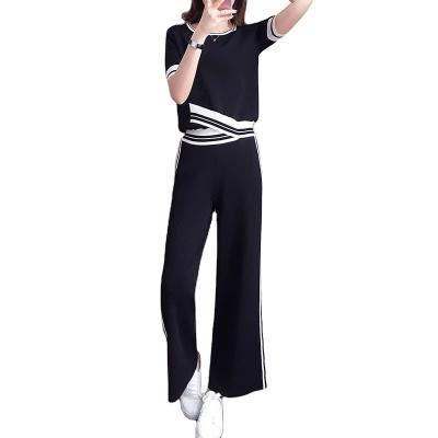 China Wholesale Women's Sweater Panties Sexy QUICK DRY Knitted Set Women's Jogging Suits Jogging Suit Set for sale