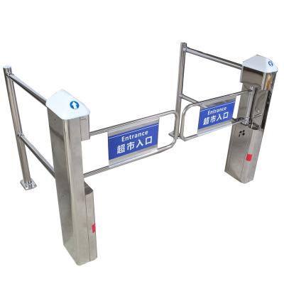 China 2.0mm Stainless Steel Tube Fashion Customized Latest Design Automatic Gate - 201 High Quality Luxurious Cheap Turnstile Gate for sale