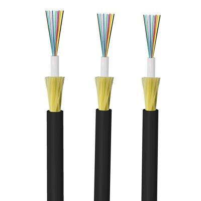 China Bulk Mini Indoor And Outdoor Aerial Duct G652D 2f 4f 6f 8f 12f JET Fiber Optic Cable Per Meter for sale