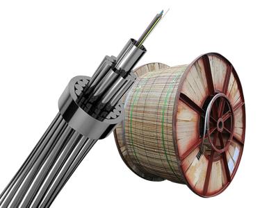 China 24 Cores 48 Cores Power System Optical Power Ground Wire OPGW Cable for sale