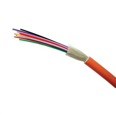 China Strakke Buffer OD6.8mm 4 Optische Kabel van de Kern de Oranje Vezel Te koop