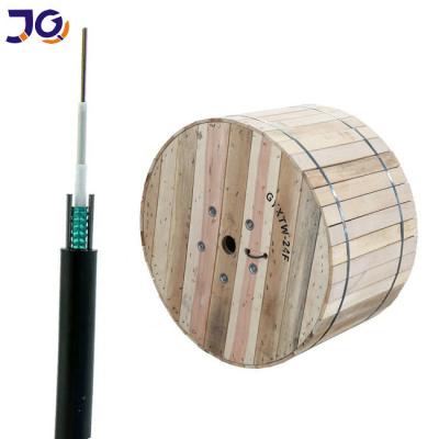 China 4 /6/8/12 Core Outdoor Aerial Overhead GYXTW Fiber Optic Cable for sale