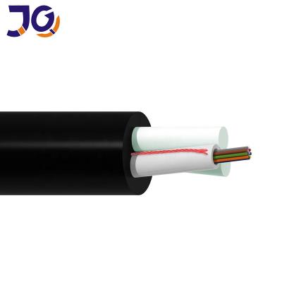 China Mini ADSS 6 Core 12 Core Aerial Fiber Optic Cable ASU G652D for sale